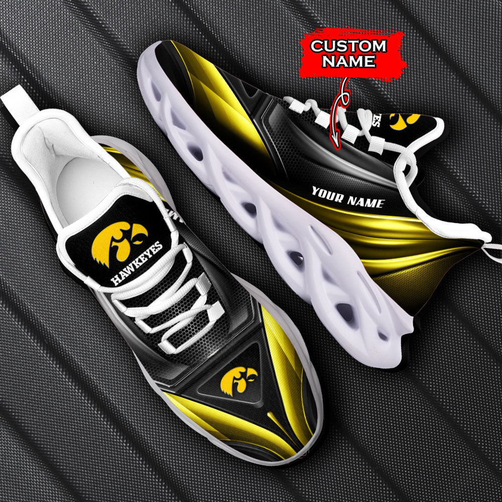 Ideafootwear Iowa Hawkeyes NCAA Max Soul Shoes Sneakers For Men And Women
