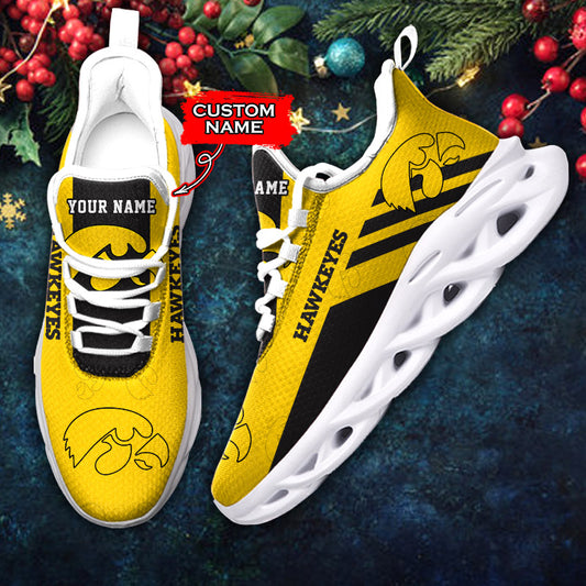 Ideafootwear Iowa Hawkeyes NCAA Max Soul Shoes Sneakers For Men And Women