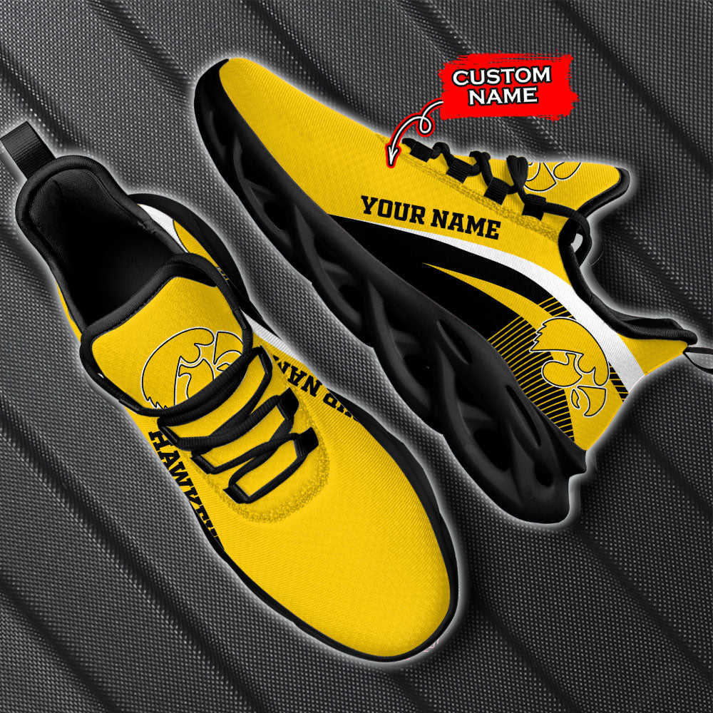 Ideafootwear Iowa Hawkeyes NCAA Max Soul Shoes Sneakers For Men And Women