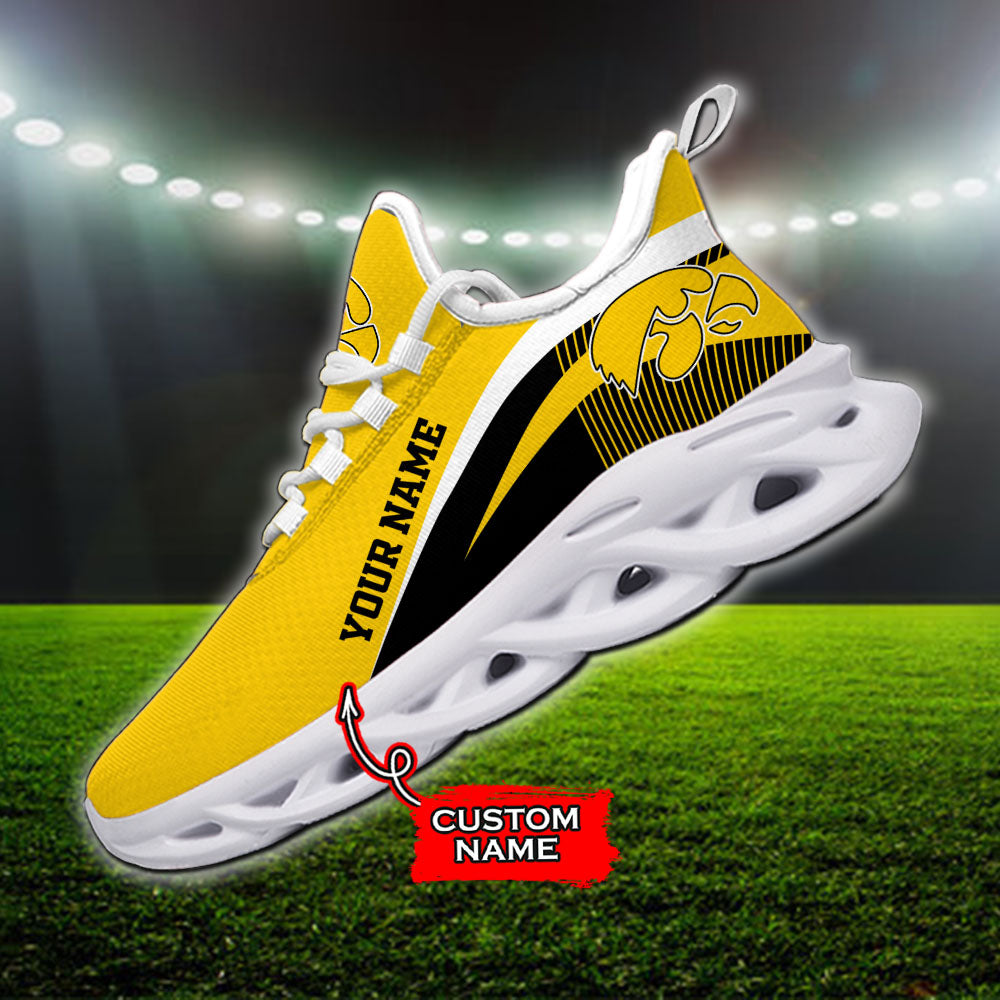 Ideafootwear Iowa Hawkeyes NCAA Max Soul Shoes Sneakers For Men And Women