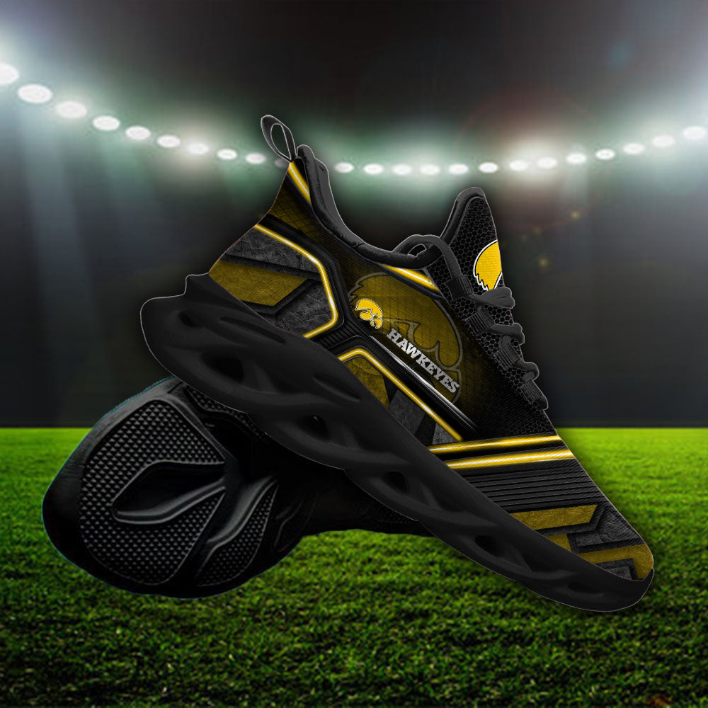 Ideafootwear Iowa Hawkeyes NCAA Max Soul Shoes Sneakers For Men And Women