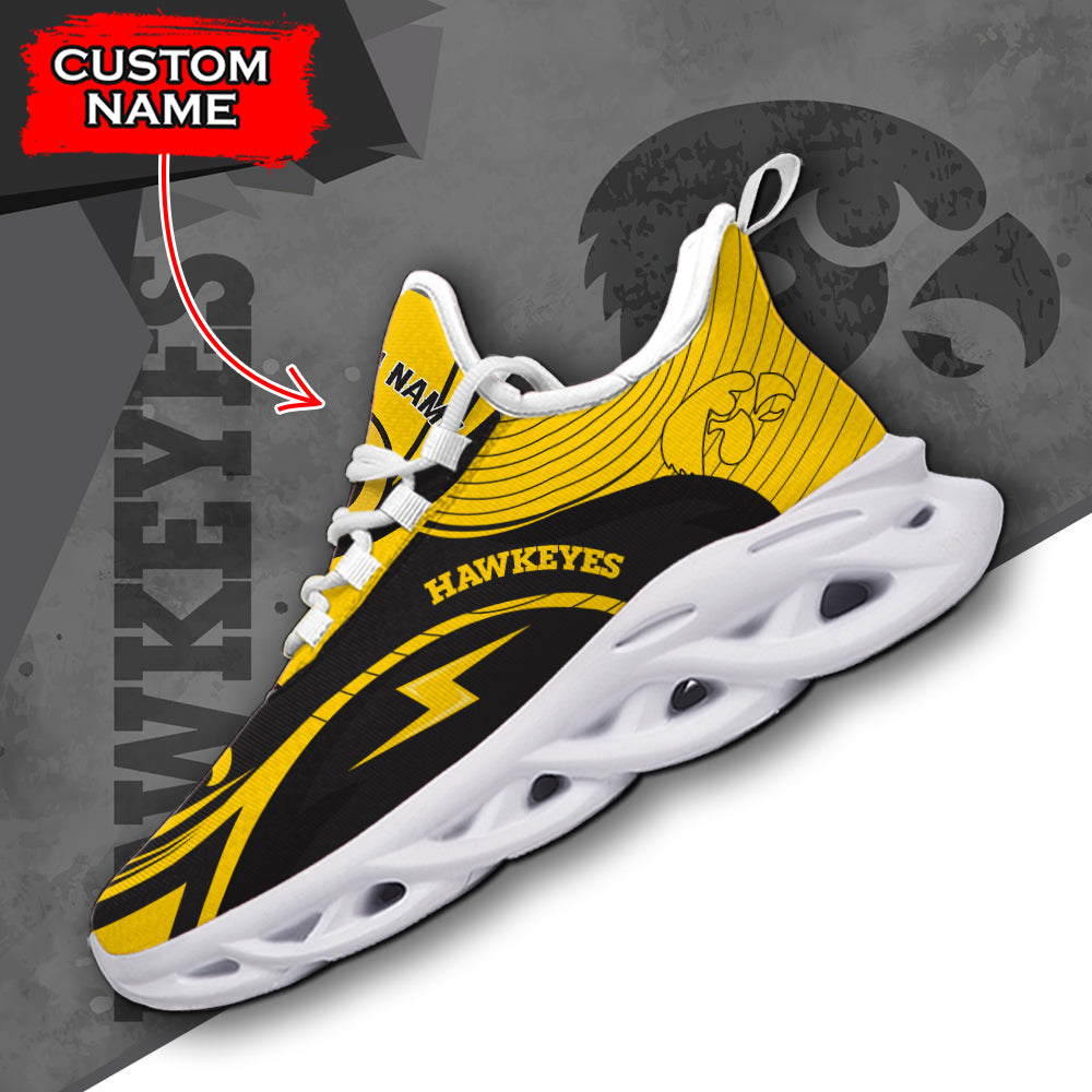 Ideafootwear Iowa Hawkeyes NCAA Max Soul Shoes Sneakers For Men And Women