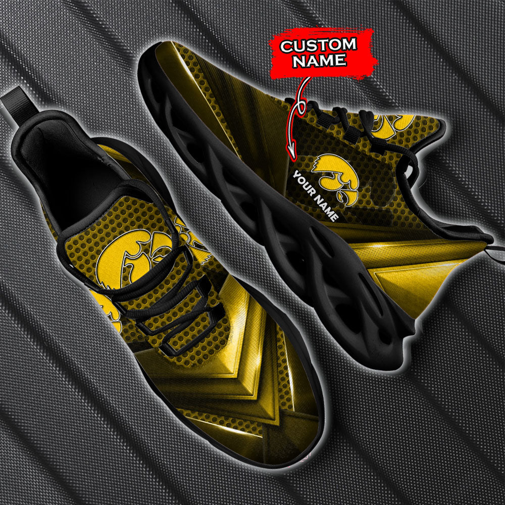 Ideafootwear Iowa Hawkeyes NCAA Max Soul Shoes Sneakers For Men And Women