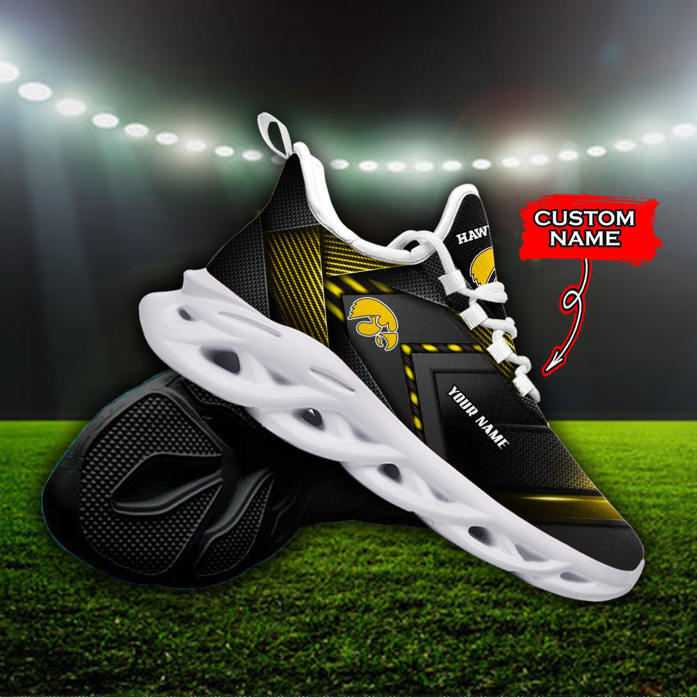 Ideafootwear Iowa Hawkeyes NCAA Max Soul Shoes Sneakers For Men And Women