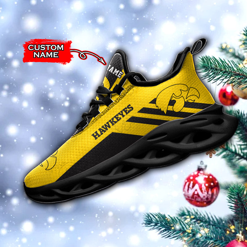 Ideafootwear Iowa Hawkeyes NCAA Max Soul Shoes Sneakers For Men And Women