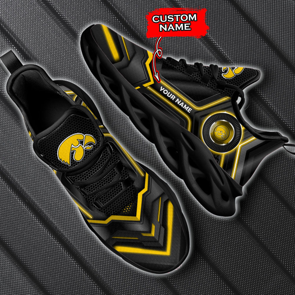 Ideafootwear Iowa Hawkeyes NCAA Max Soul Shoes Sneakers For Men And Women