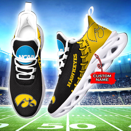 Ideafootwear Iowa Hawkeyes NCAA Max Soul Shoes Sneakers For Men And Women