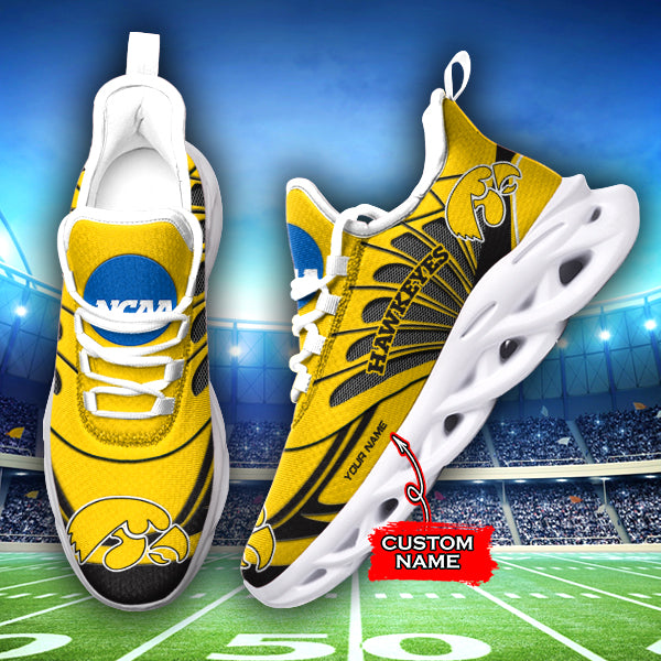 Ideafootwear Iowa Hawkeyes NCAA Max Soul Shoes Sneakers For Men And Women