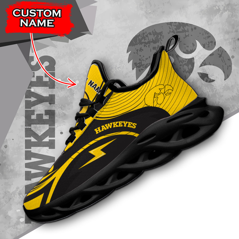 Ideafootwear Iowa Hawkeyes NCAA Max Soul Shoes Sneakers For Men And Women