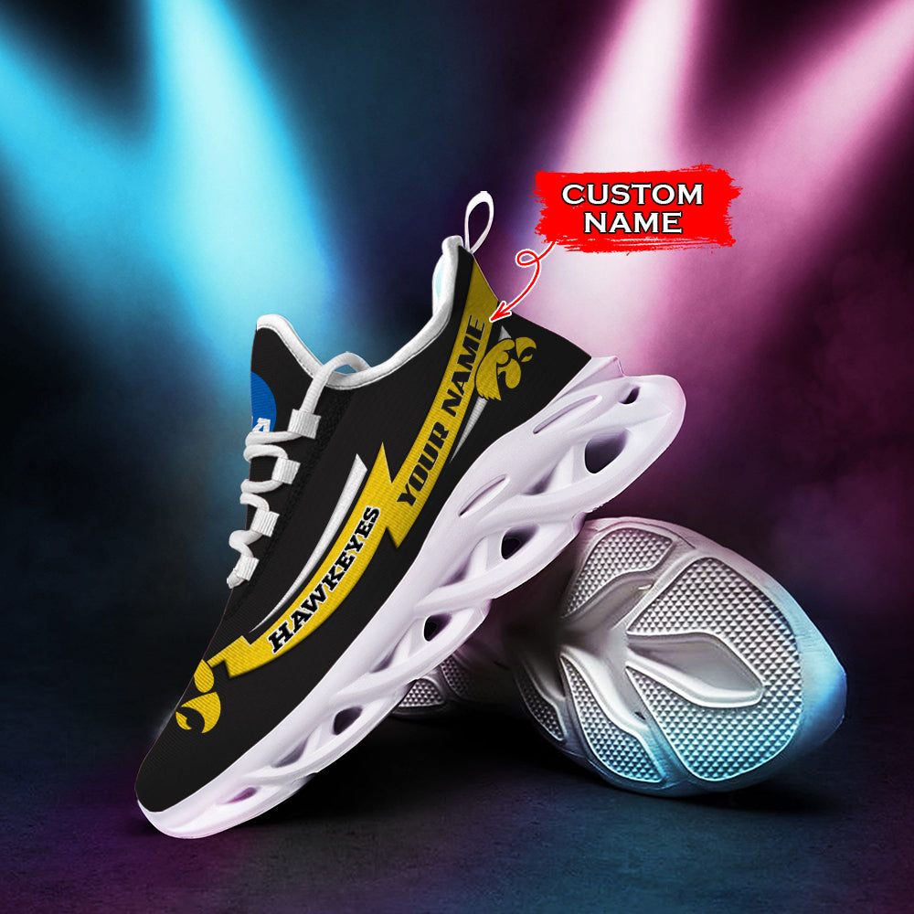 Ideafootwear Iowa Hawkeyes NCAA Max Soul Shoes Sneakers For Men And Women