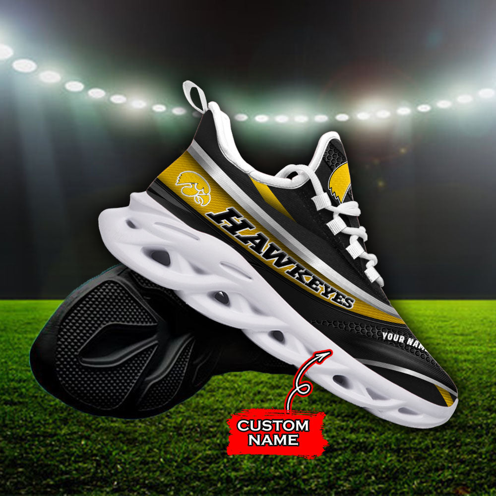 Ideafootwear Iowa Hawkeyes NCAA Max Soul Shoes Sneakers For Men And Women