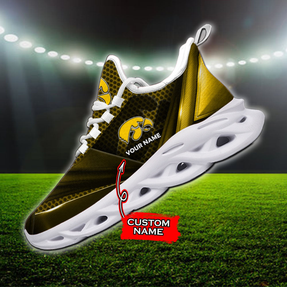 Ideafootwear Iowa Hawkeyes NCAA Max Soul Shoes Sneakers For Men And Women