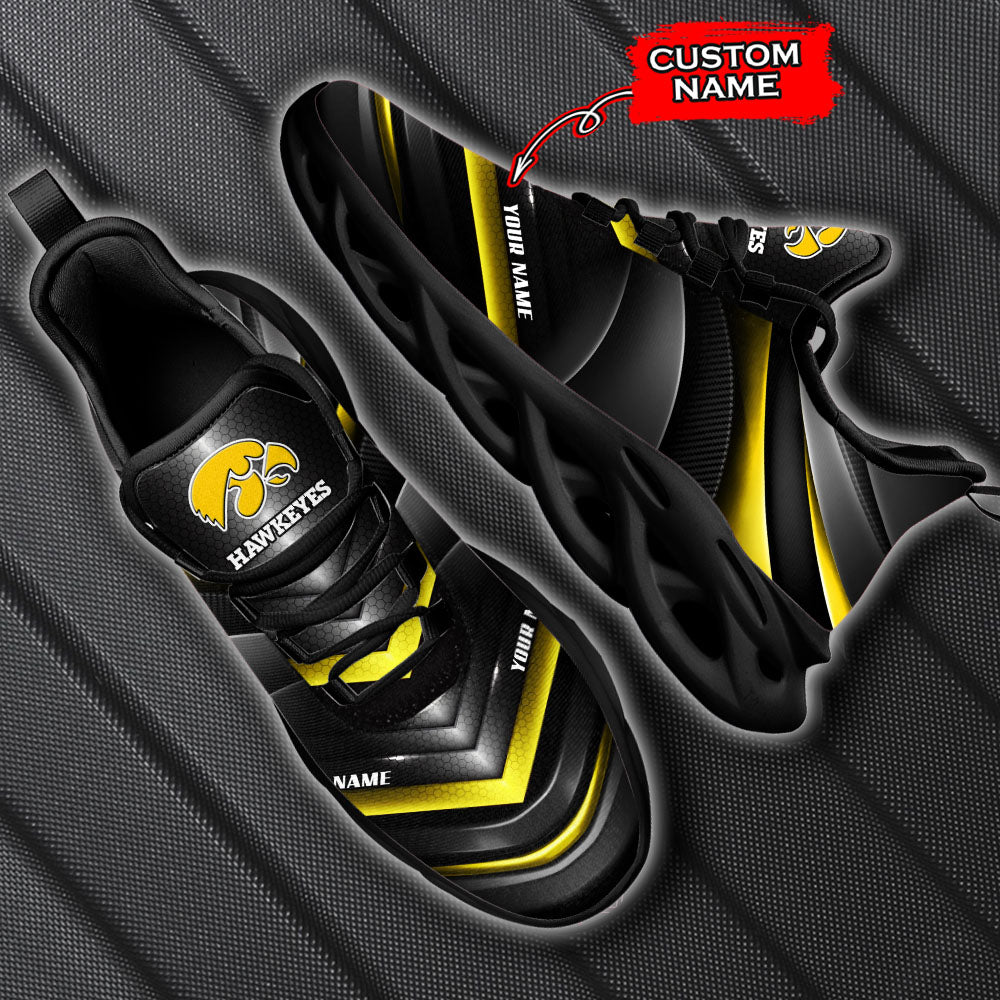 Ideafootwear Iowa Hawkeyes NCAA Max Soul Shoes Sneakers For Men And Women