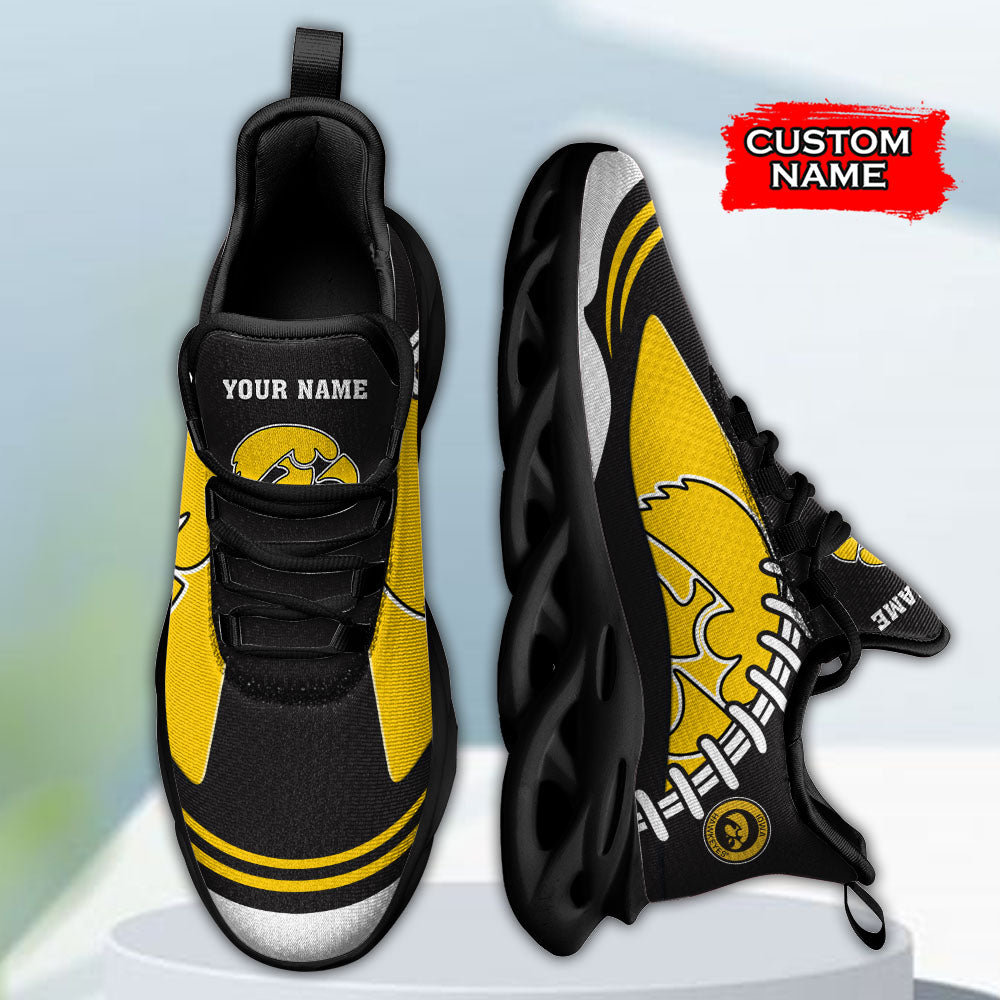 Ideafootwear Iowa Hawkeyes NCAA Max Soul Shoes Sneakers For Men And Women