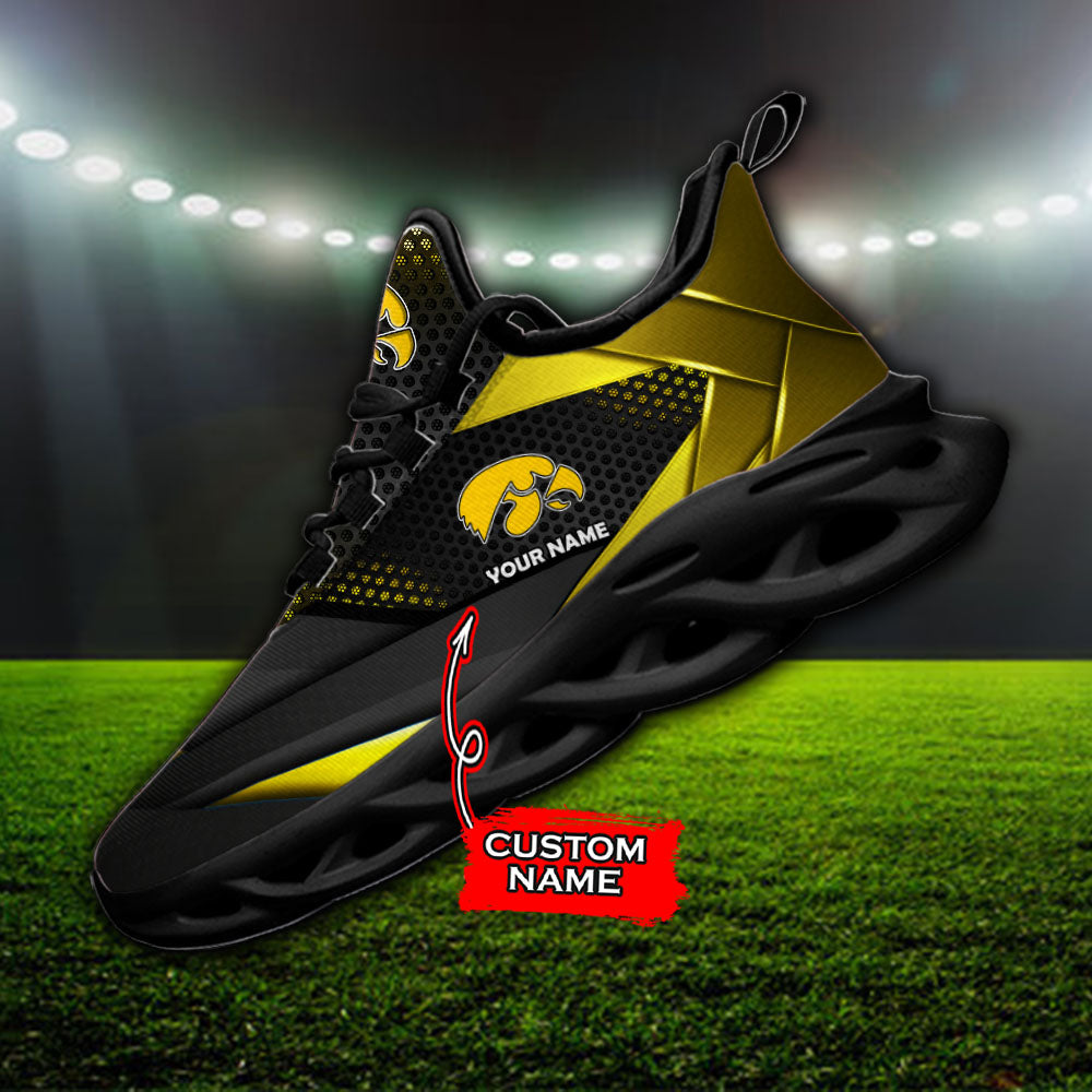 Ideafootwear Iowa Hawkeyes NCAA Max Soul Shoes Sneakers For Men And Women