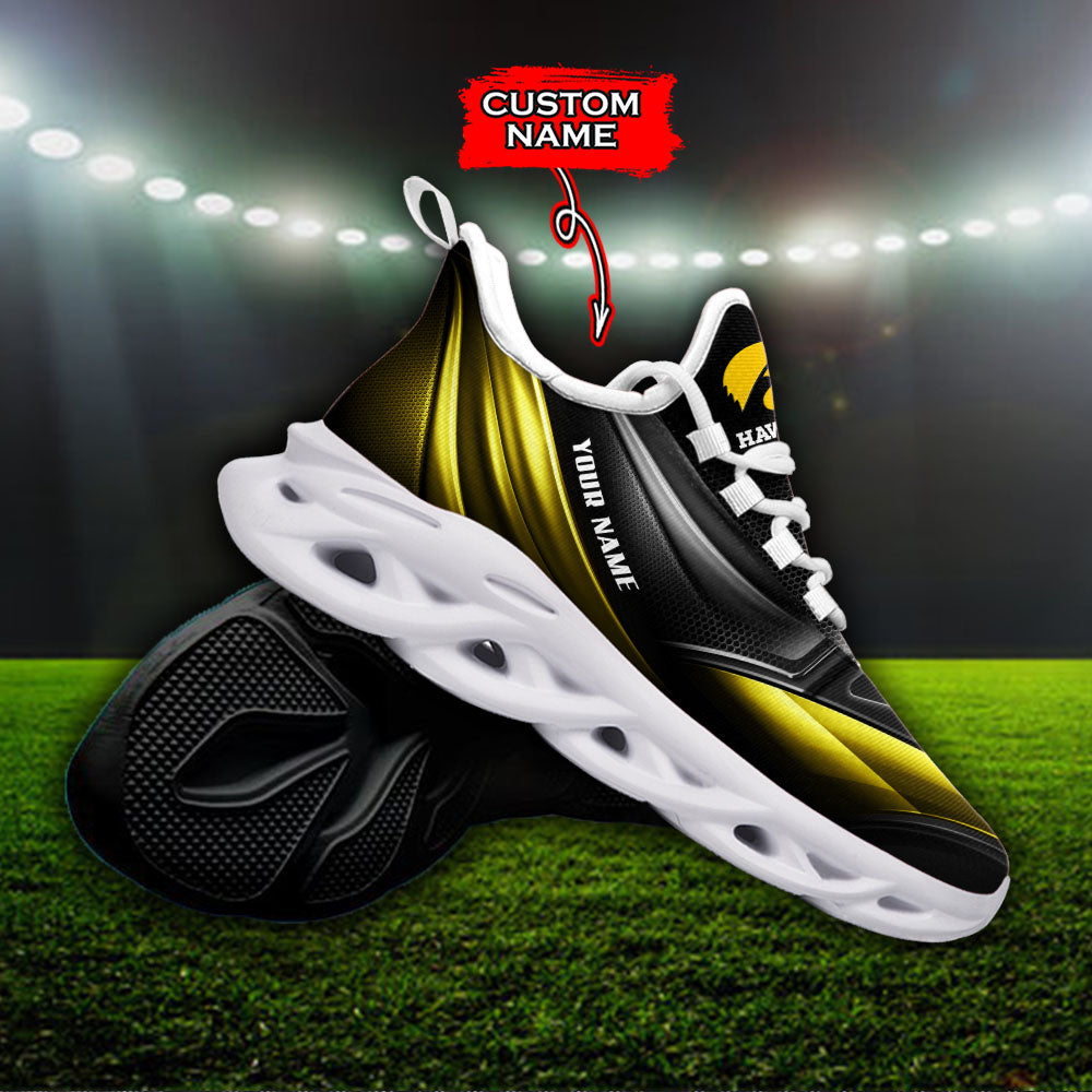 Ideafootwear Iowa Hawkeyes NCAA Max Soul Shoes Sneakers For Men And Women