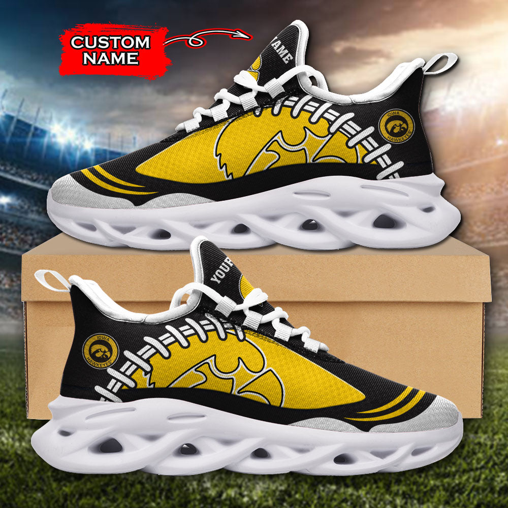 Ideafootwear Iowa Hawkeyes NCAA Max Soul Shoes Sneakers For Men And Women