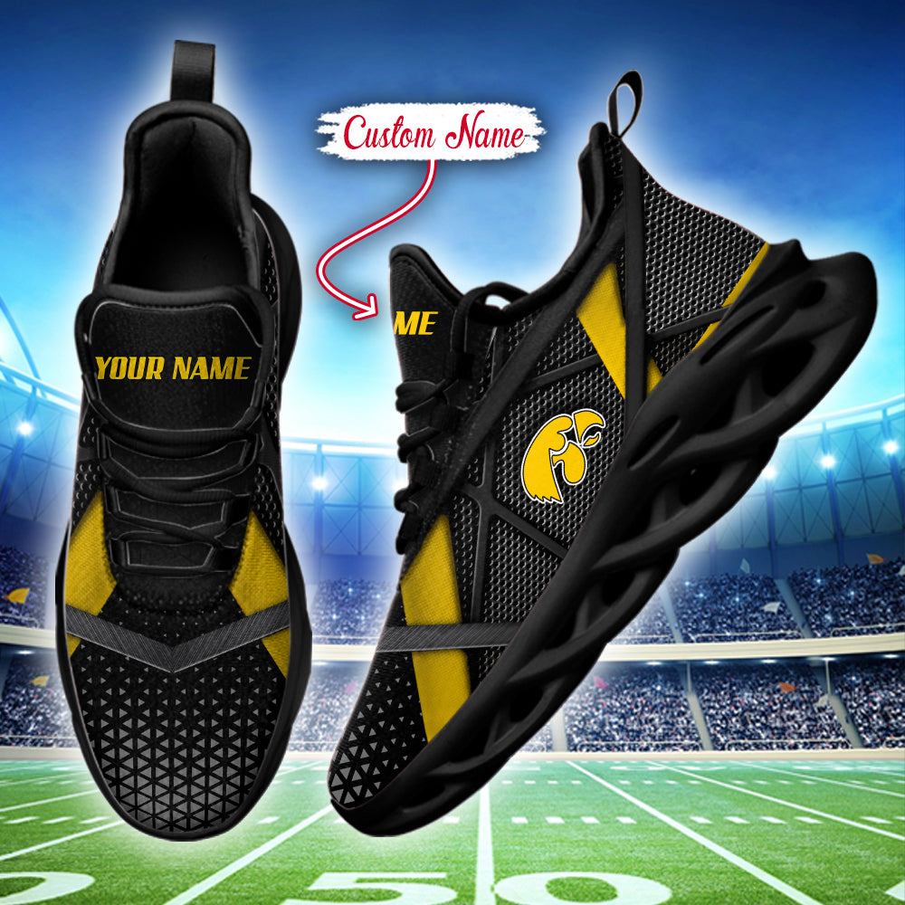 Ideafootwear Iowa Hawkeyes NCAA Max Soul Shoes Sneakers For Men And Women