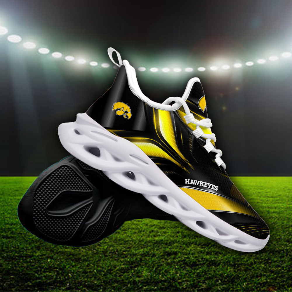 Ideafootwear Iowa Hawkeyes NCAA Max Soul Shoes Sneakers For Men And Women