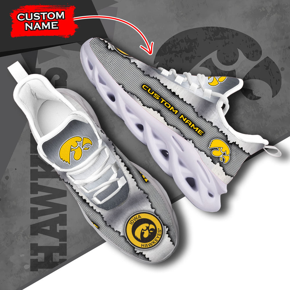 Ideafootwear Iowa Hawkeyes NCAA Max Soul Shoes Sneakers For Men And Women