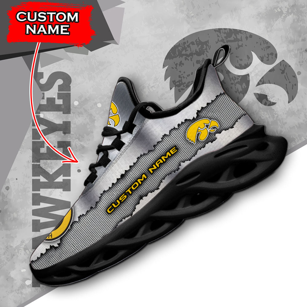 Ideafootwear Iowa Hawkeyes NCAA Max Soul Shoes Sneakers For Men And Women