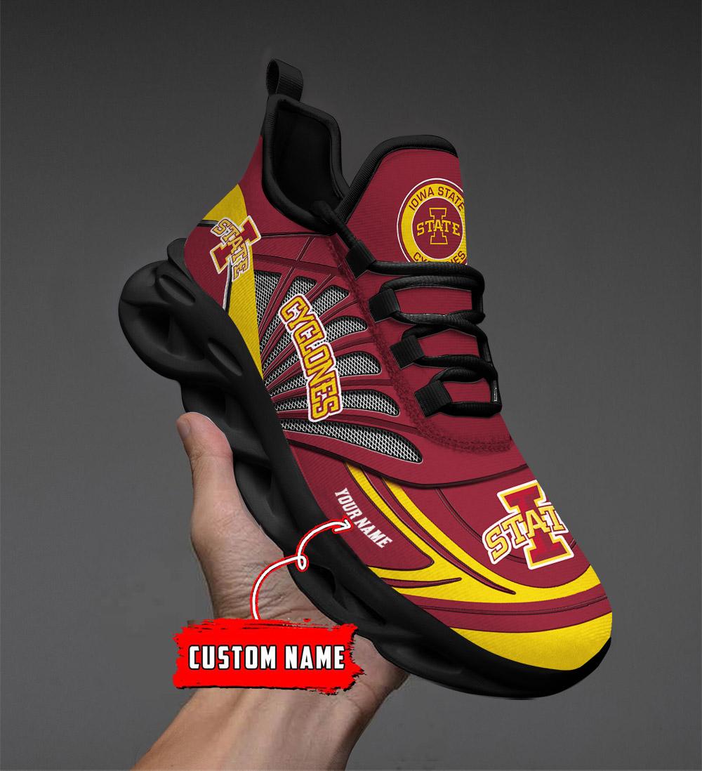 Ideafootwear Iowa State Cyclones Max Soul Shoes Sneakers For Men And Women