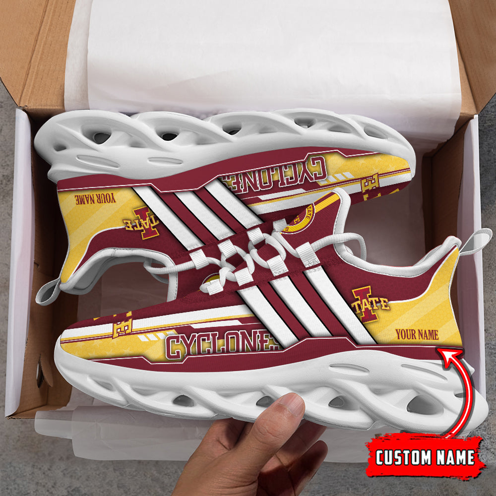 Ideafootwear Iowa State Cyclones Max Soul Shoes Sneakers For Men And Women