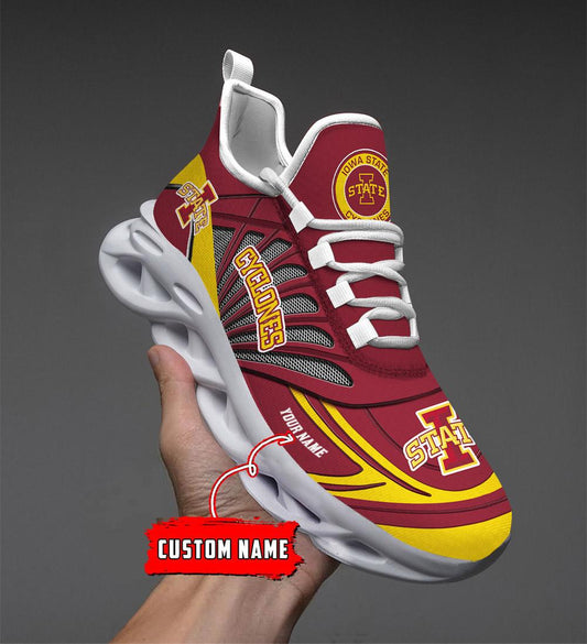 Ideafootwear Iowa State Cyclones Max Soul Shoes Sneakers For Men And Women