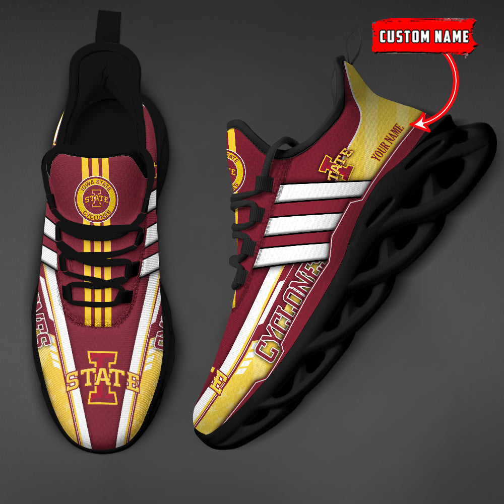 Ideafootwear Iowa State Cyclones Max Soul Shoes Sneakers For Men And Women