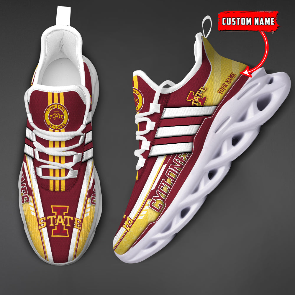 Ideafootwear Iowa State Cyclones Max Soul Shoes Sneakers For Men And Women