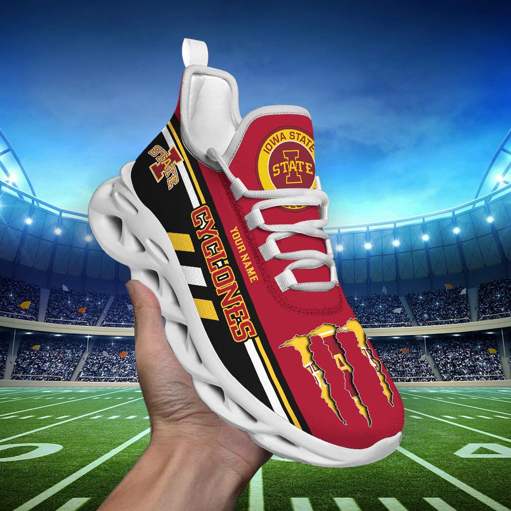 Ideafootwear Iowa State Cyclones Max Soul Shoes Sneakers For Men And Women