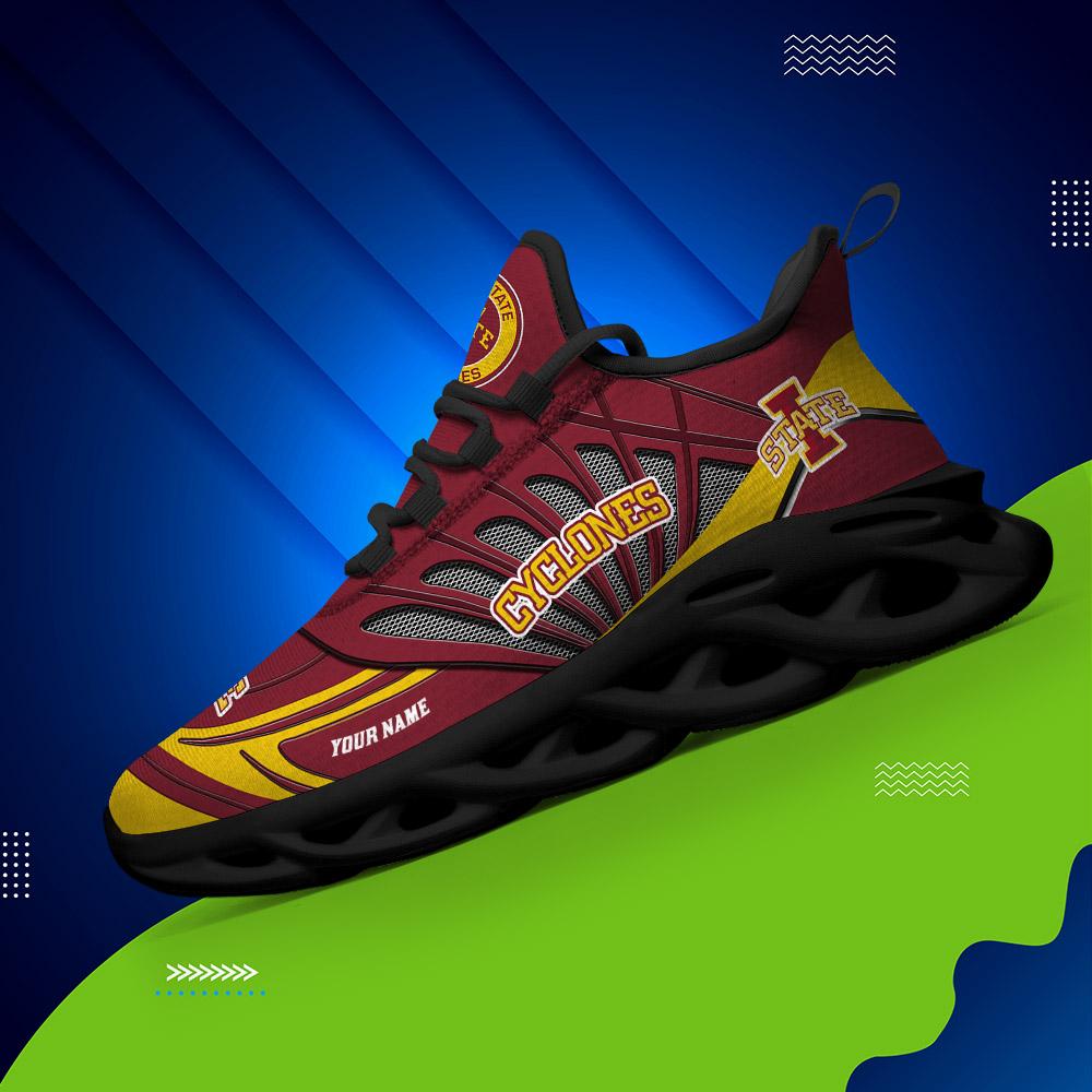 Ideafootwear Iowa State Cyclones Max Soul Shoes Sneakers For Men And Women