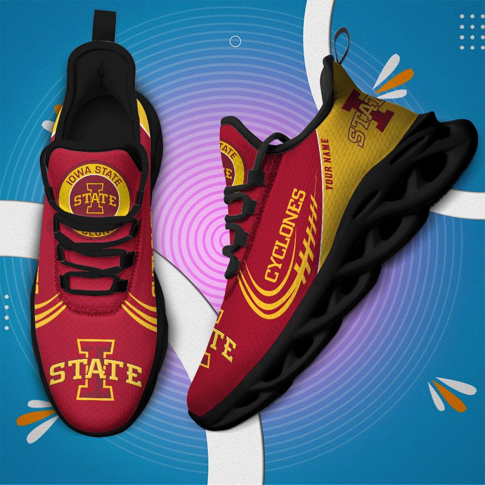 Ideafootwear Iowa State Cyclones Max Soul Shoes Sneakers For Men And Women