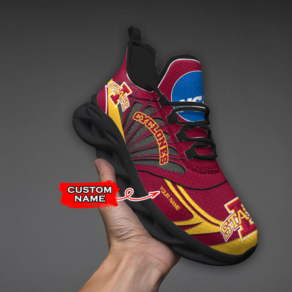 Ideafootwear Iowa State Cyclones NCAA Max Soul Shoes Sneakers For Men And Women
