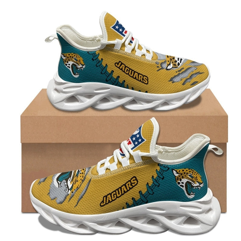 Ideafootwear Jacksonville Jaguars Max Soul Shoes Sneakers For Men And Women