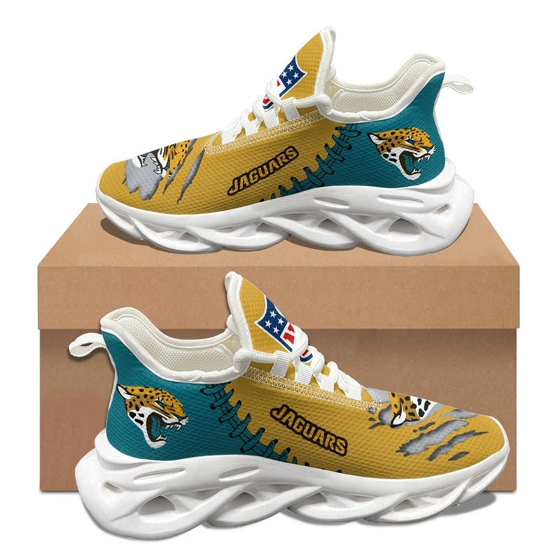 Ideafootwear Jacksonville Jaguars Max Soul Shoes Sneakers For Men And Women