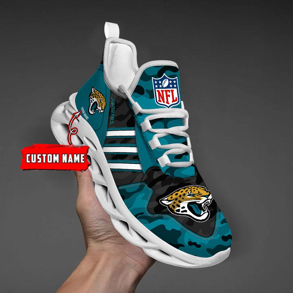 Ideafootwear Jacksonville Jaguars Max Soul Shoes Sneakers For Men And Women
