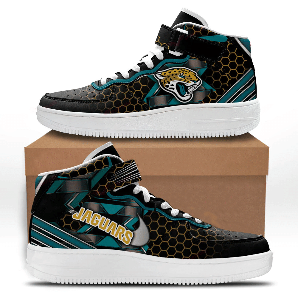 Ideafootwear Jacksonville Jaguars NFL Air Low-Top Sneakers Shoes For Men And Women