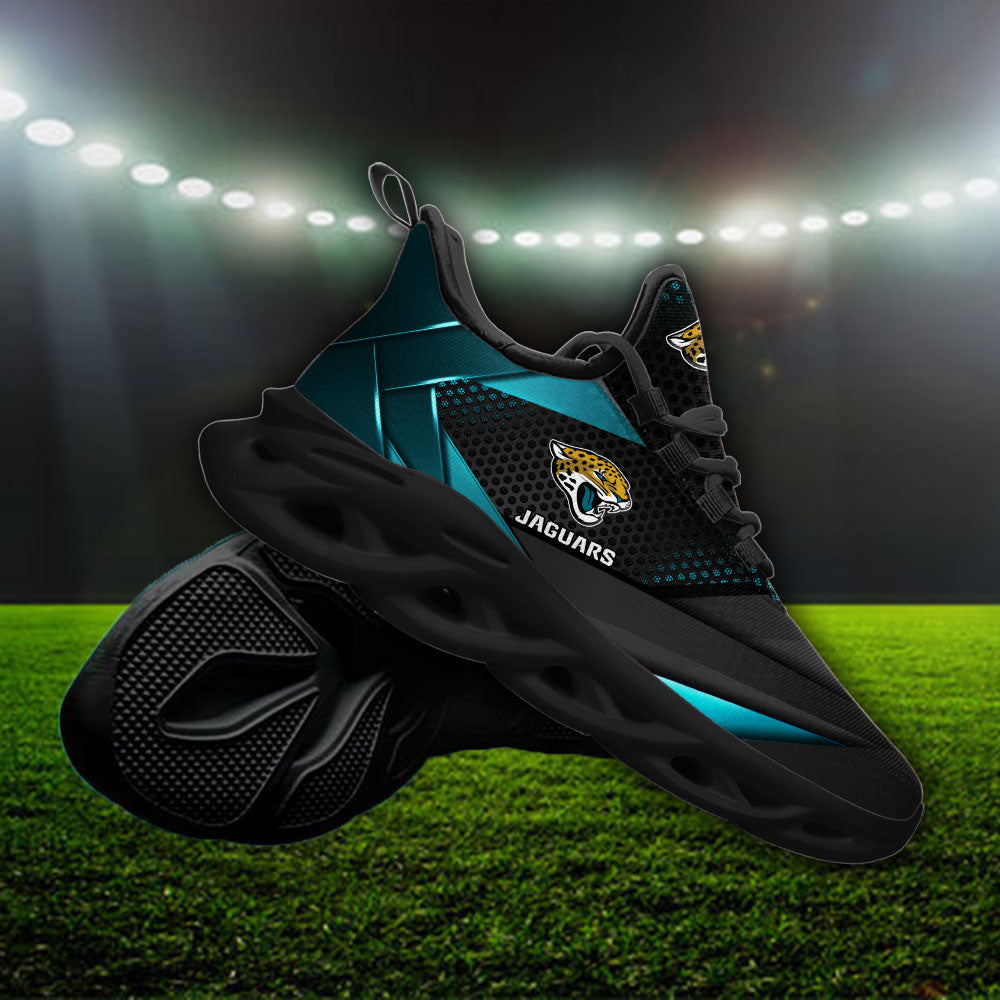 Ideafootwear Jacksonville Jaguars NFL Max Soul Shoes Sneakers For Men And Women