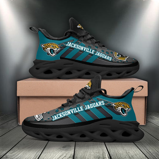Ideafootwear Jacksonville Jaguars NFL Max Soul Shoes Sneakers For Men And Women