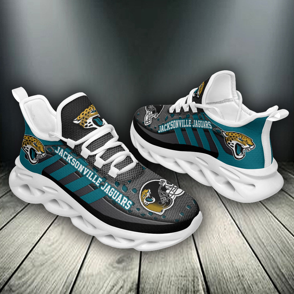 Ideafootwear Jacksonville Jaguars NFL Max Soul Shoes Sneakers For Men And Women