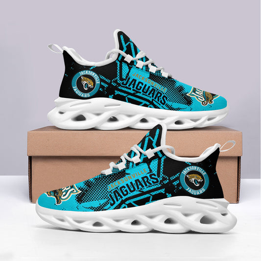 Ideafootwear Jacksonville Jaguars NFL Max Soul Shoes Sneakers For Men And Women