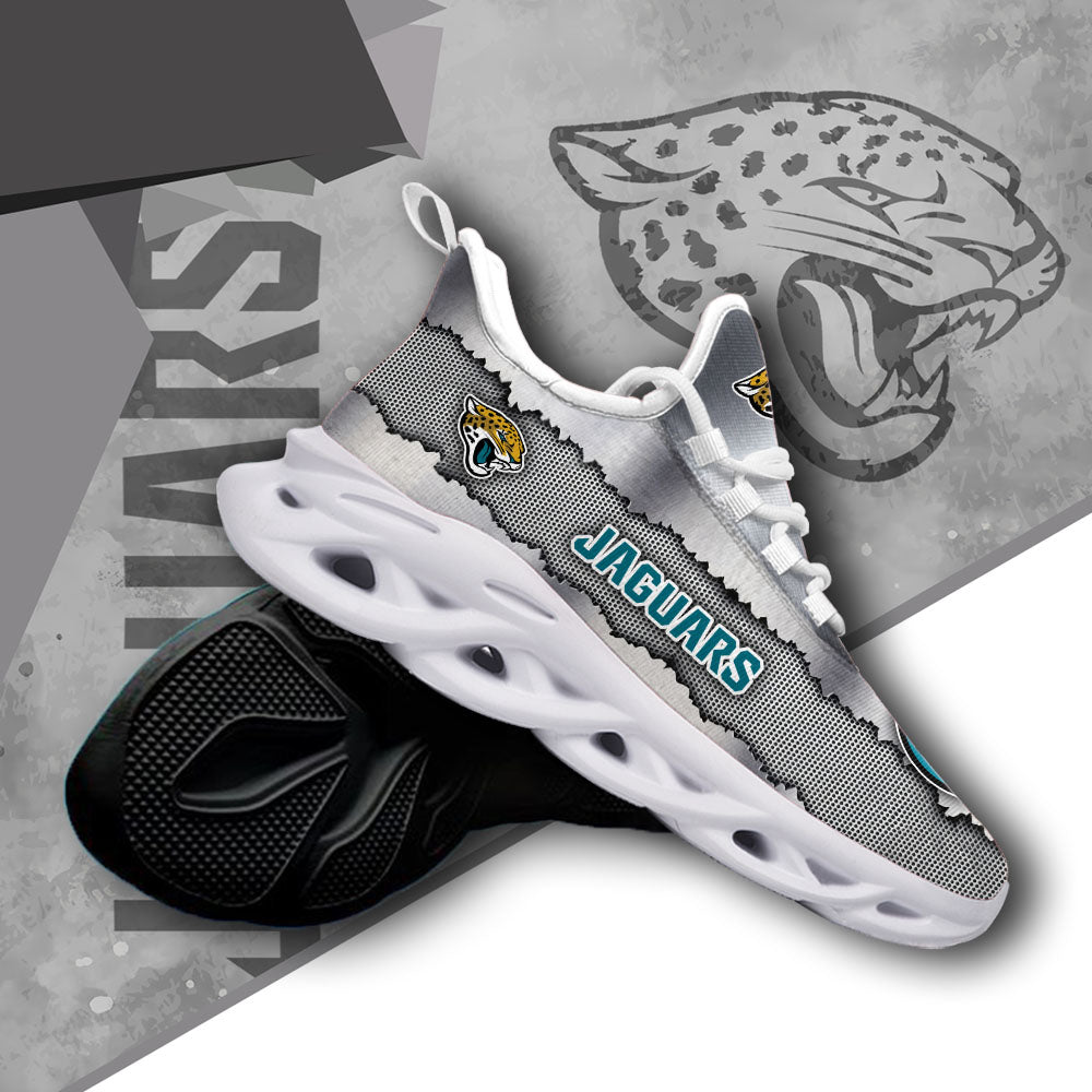 Ideafootwear Jacksonville Jaguars NFL Max Soul Shoes Sneakers For Men And Women