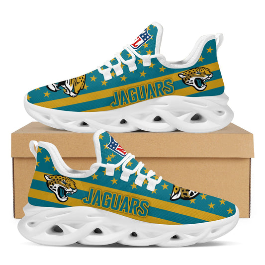 Ideafootwear Jacksonville Jaguars NFL Max Soul Shoes Sneakers For Men And Women