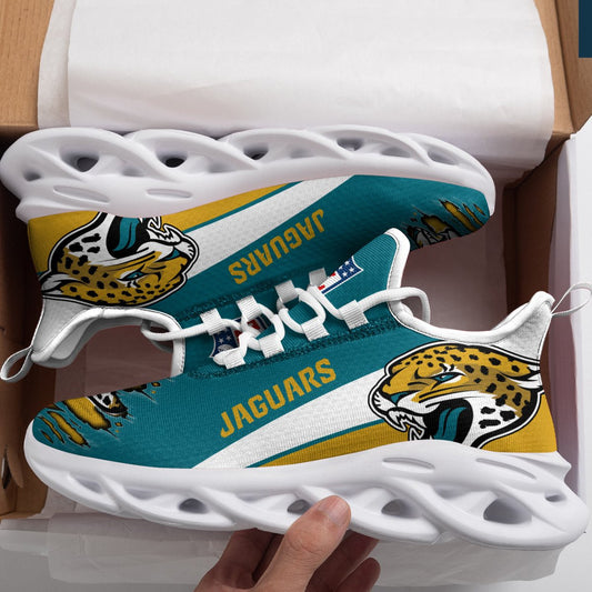 Ideafootwear Jacksonville Jaguars NFL Max Soul Shoes Sneakers For Men And Women