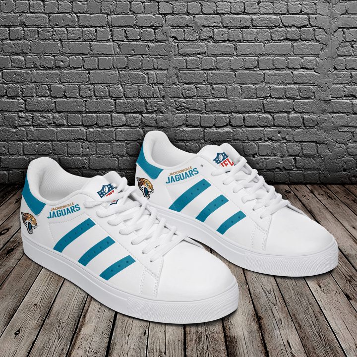 Ideafootwear Jacksonville Jaguars Skate Stan Shoes Sneakes For Men And Women