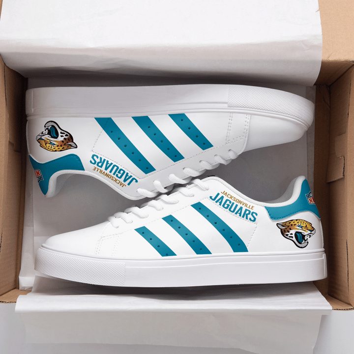 Ideafootwear Jacksonville Jaguars Skate Stan Shoes Sneakes For Men And Women
