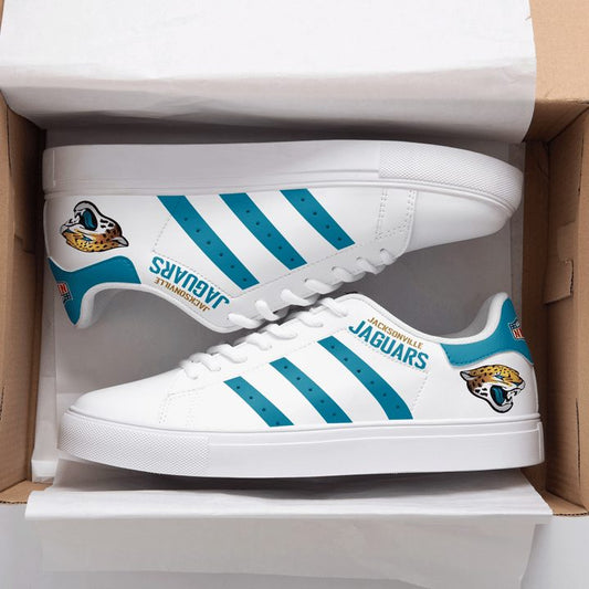 Ideafootwear Jacksonville Jaguars Skate Stan Shoes Sneakes For Men And Women