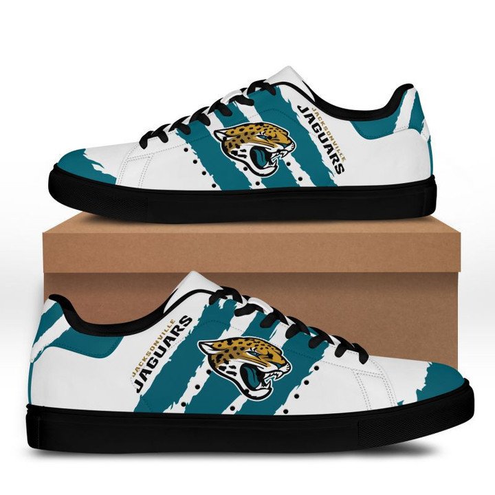 Ideafootwear Jacksonville Jaguars Skate Stan Shoes Sneakes For Men And Women
