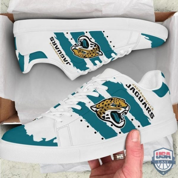 Ideafootwear Jacksonville Jaguars Skate Stan Shoes Sneakes For Men And Women